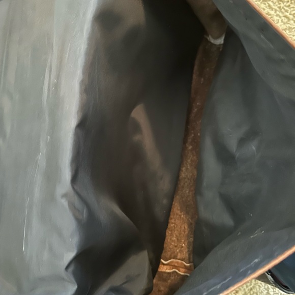 Leather Messenger Bag - Picture 5 of 10